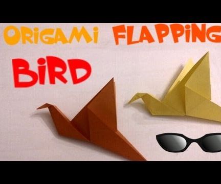 Origami Flapping Bird - Easy Tutorial