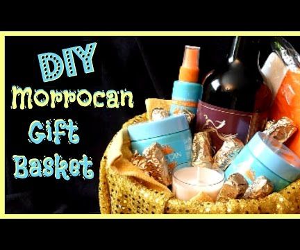 DIY Moroccan Gift Basket