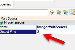 In Visuino Set Components