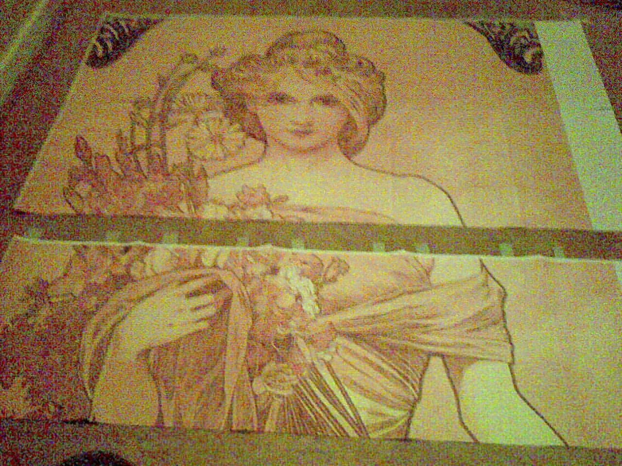 Hide Your Junk With Art, Make a Big Poster.