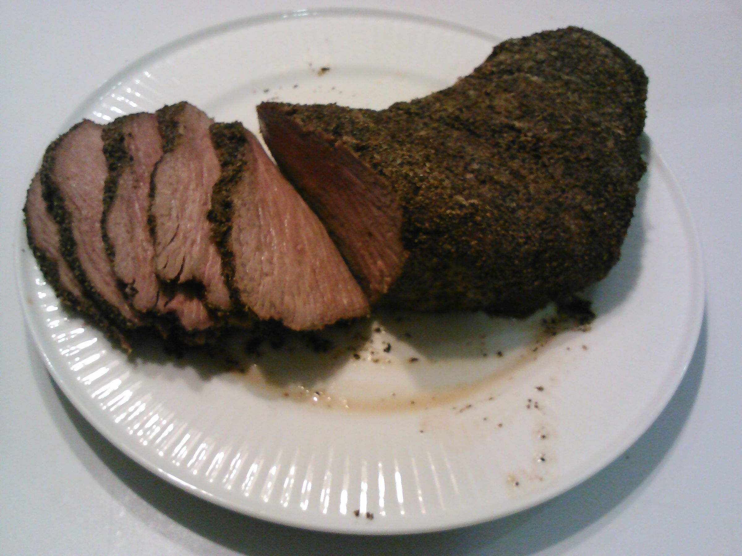 Pepper Crusted Tri-Tip