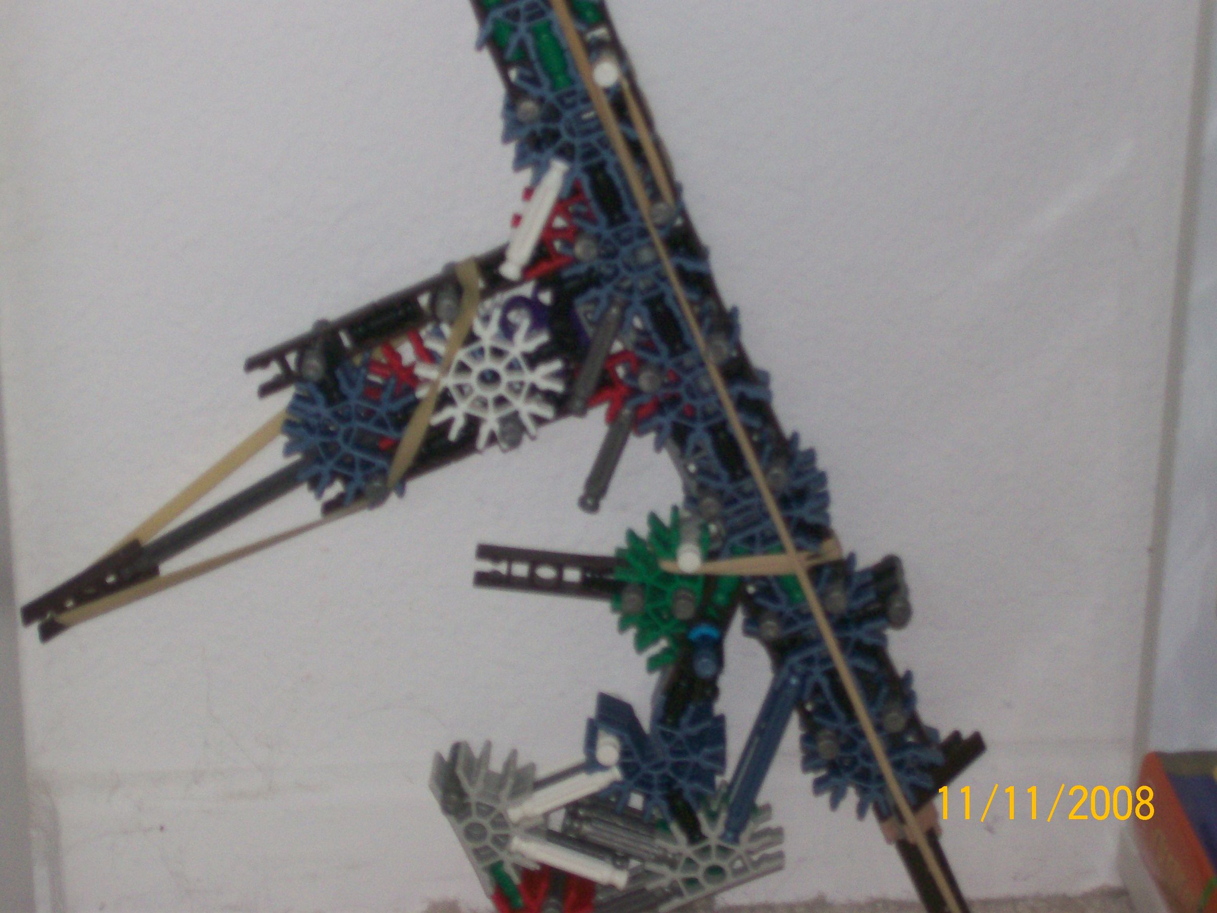Auto Loading Knex Gun/Pistol With 9 Round Magazine, Now With True Trigger.