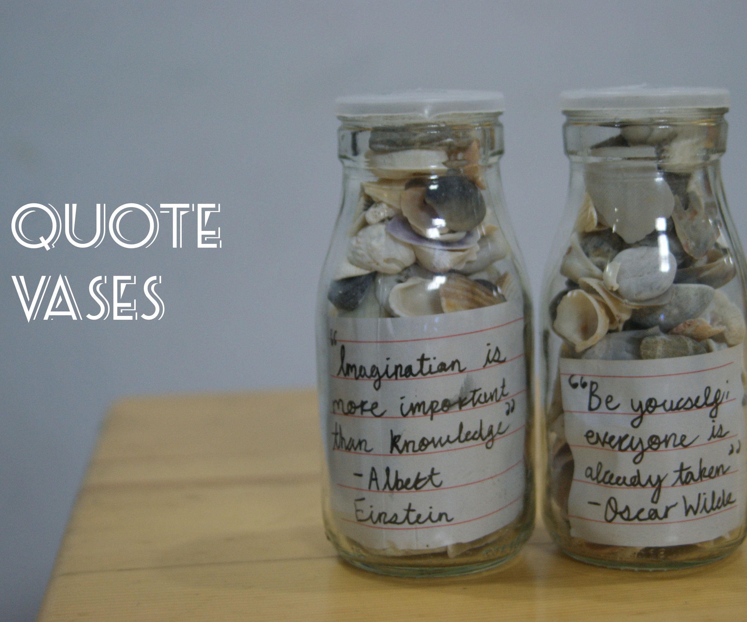 Quote Vases