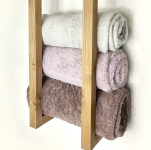 How to Build A: Scrap Wood Towel Rack