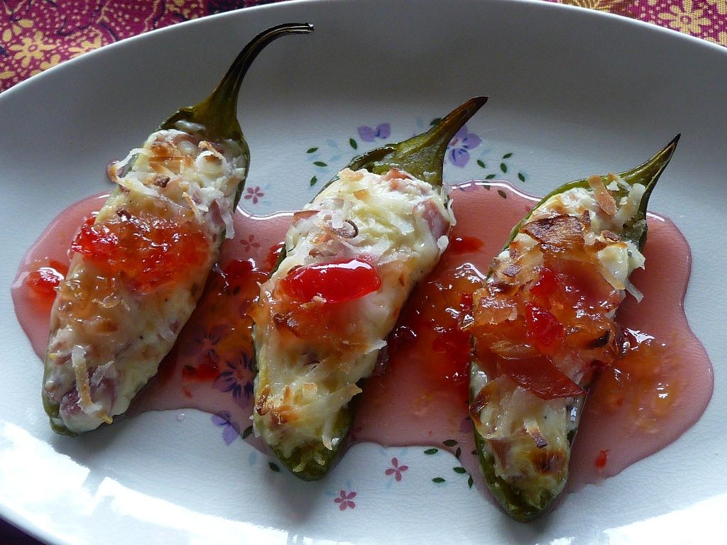 Caribbean Jalapeno Poppers