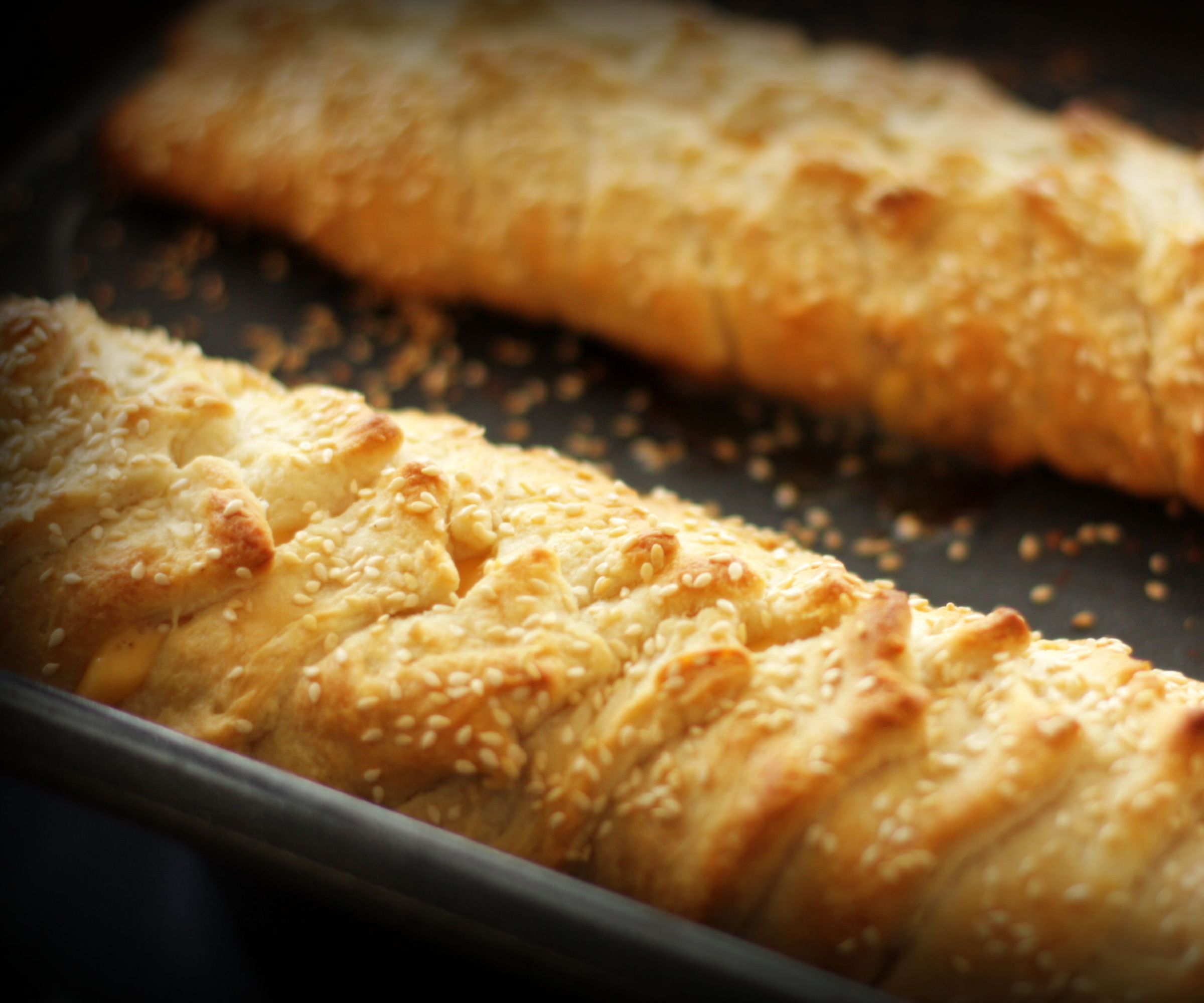 Fast N Fancy Hot Braided Crescent Sandwich