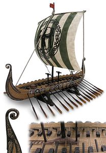 Viking Ship in a Bottle