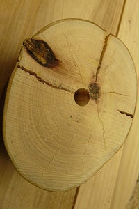 Drilling the Top and Bottom Slices' Smaller Holes