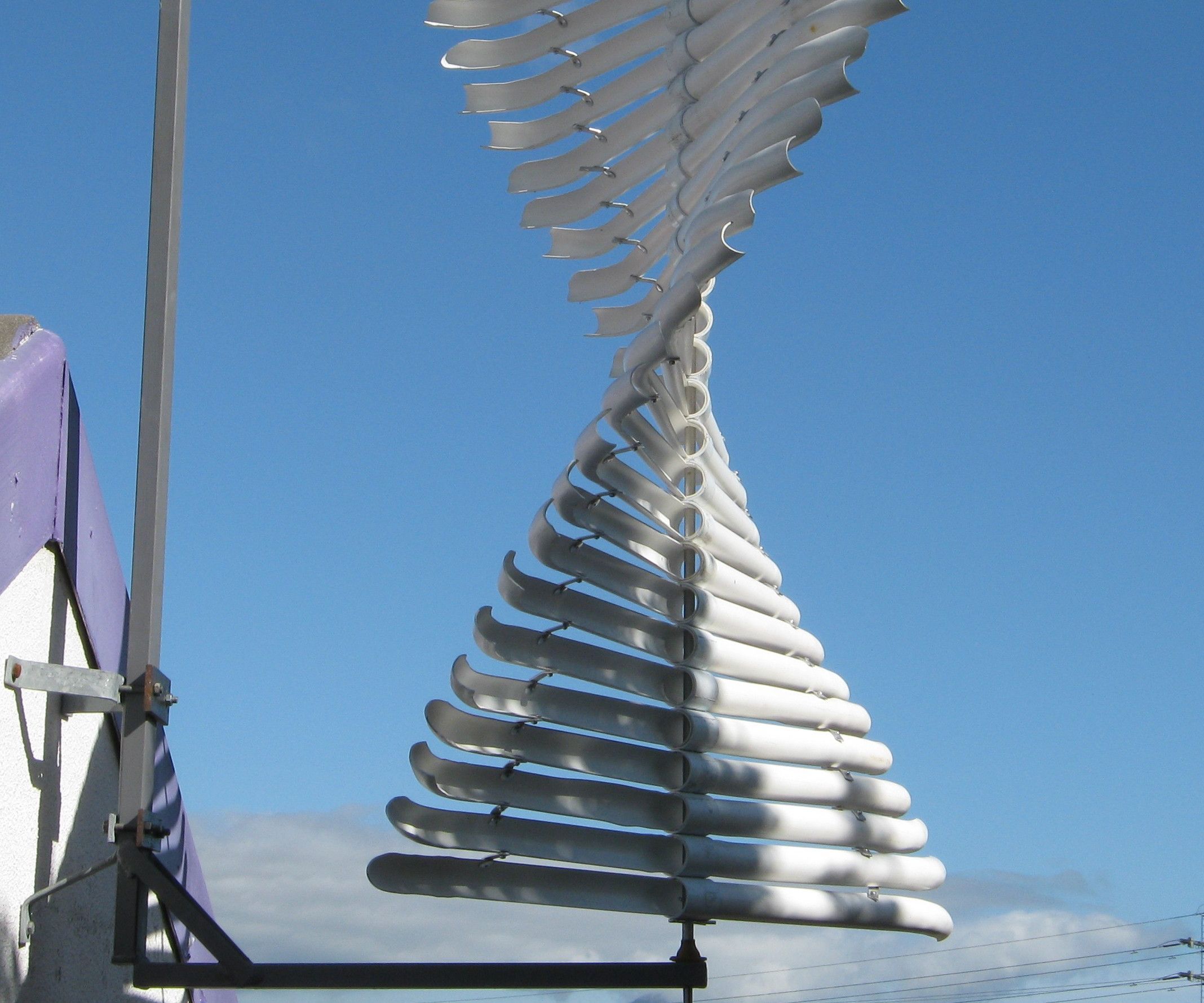 Helical Vawt (blades and Charge Controller)