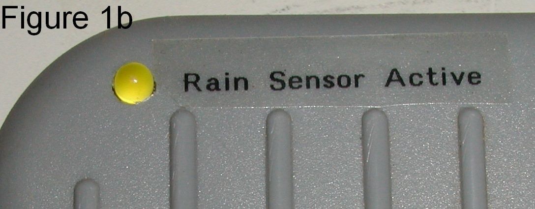 Sprinkler System Rain Sensor Indicator