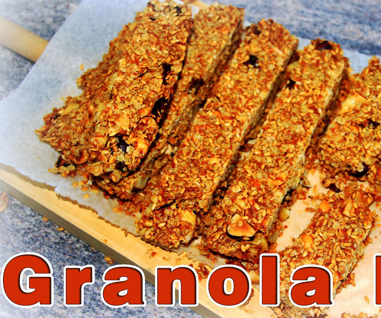 Homemade Healthy Granola Bars