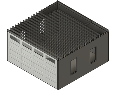 Building the Roof/Ceiling (part #17J1S0)