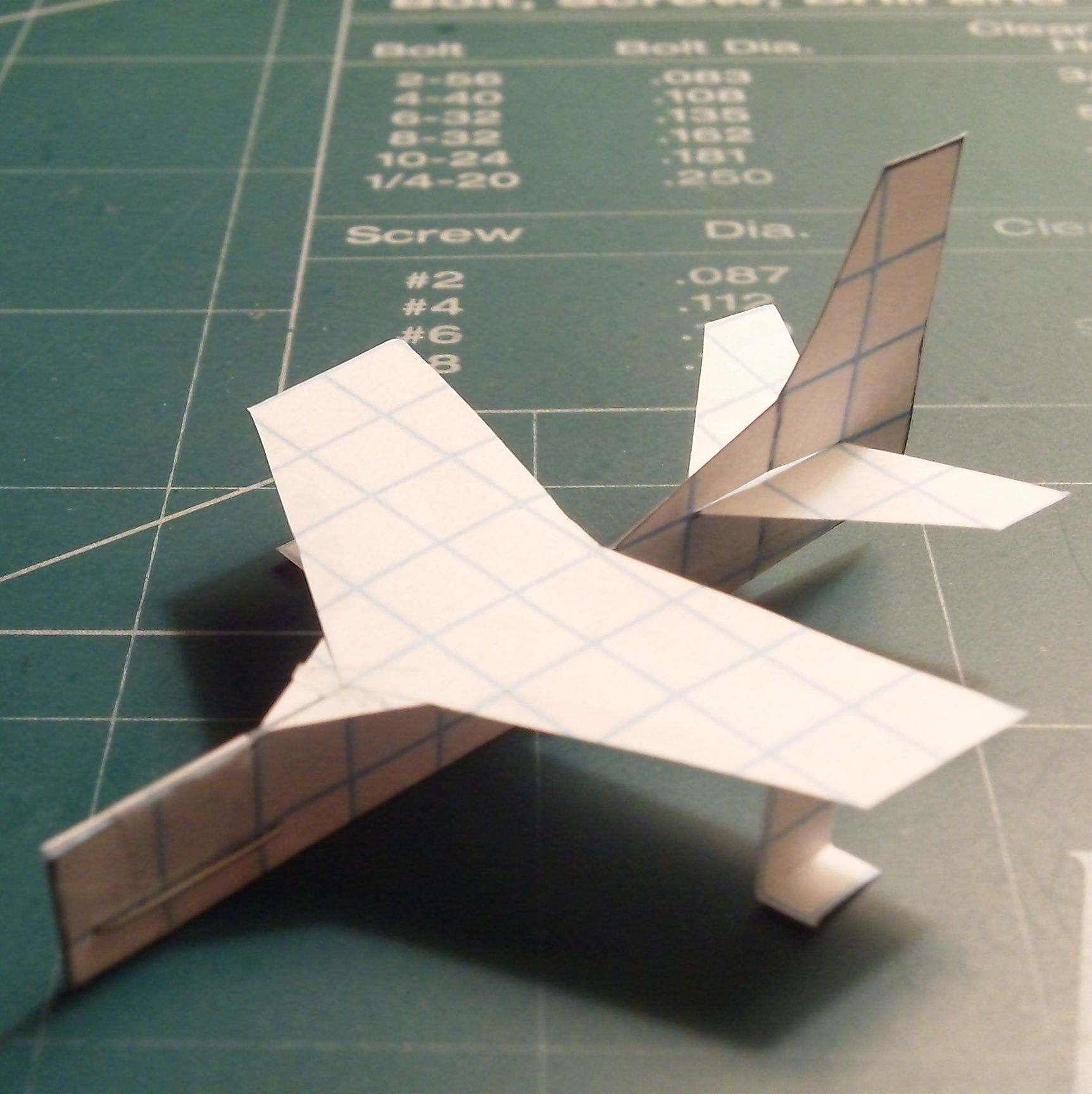 How to Make the StratoBolt Paper Airplane