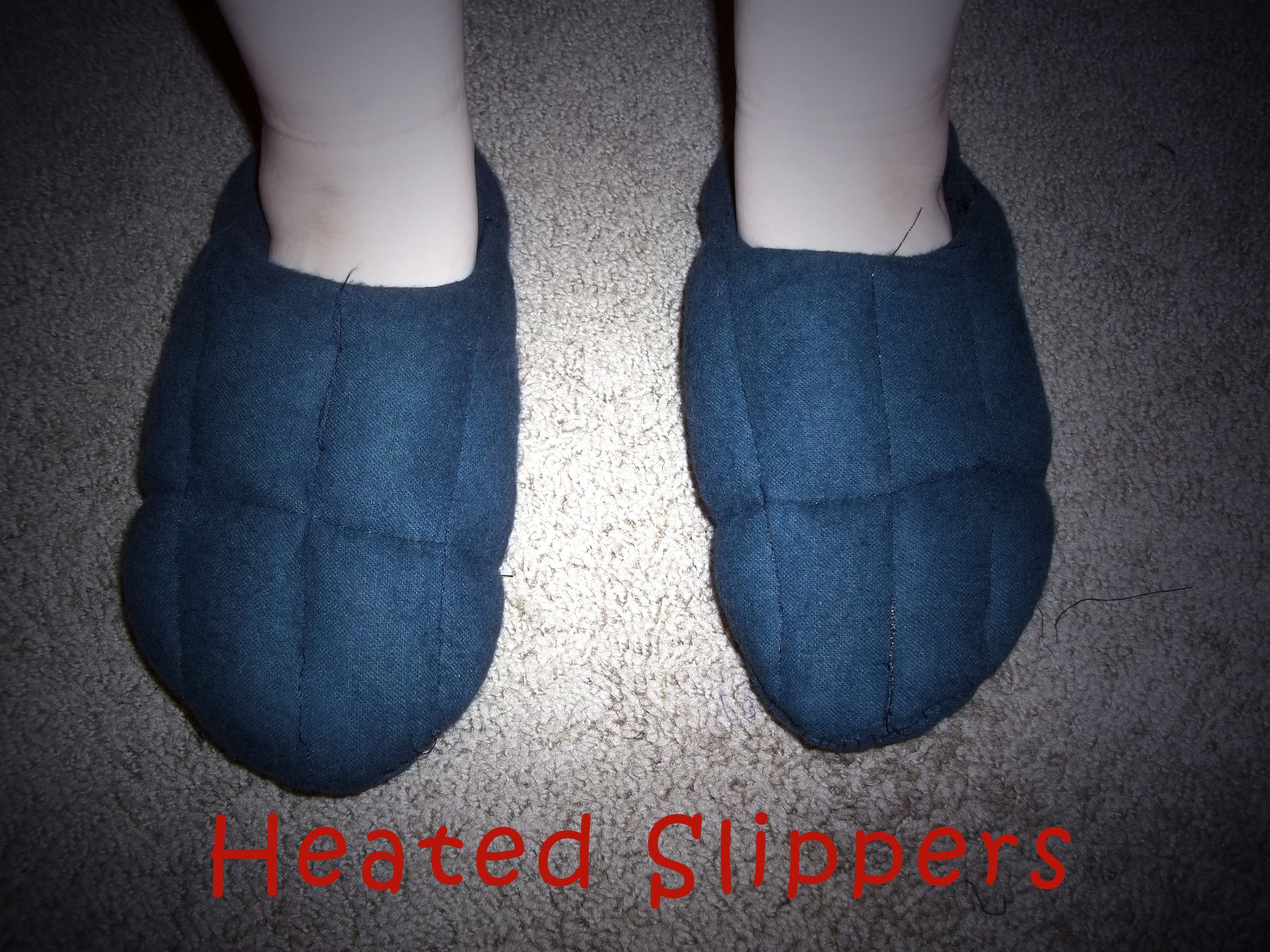heatable slippers