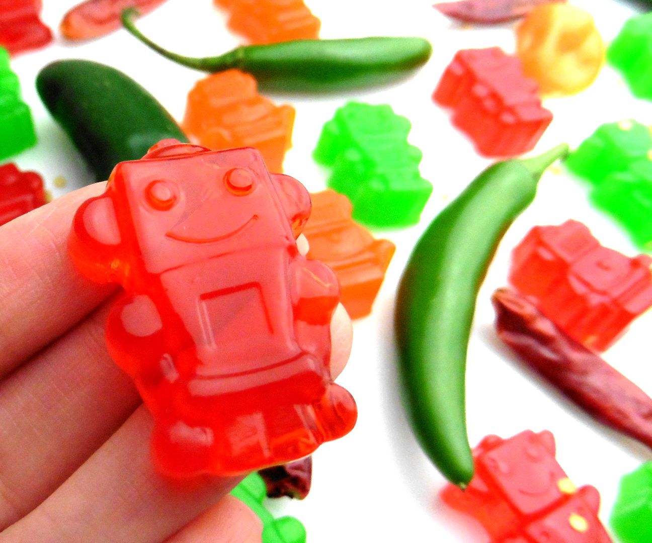 Spicy Gummy Snacks