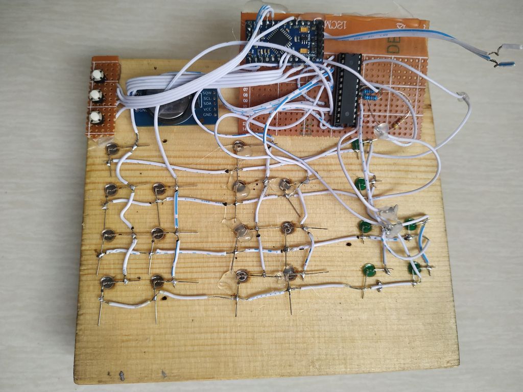 Connecting Circuit Board With the LEDs