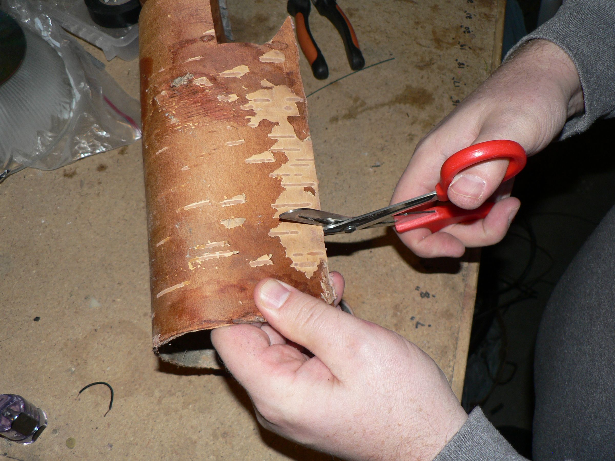 Easy Birch Bark Christmas Tree Ornaments 6 Steps (with Pictures) Instructables