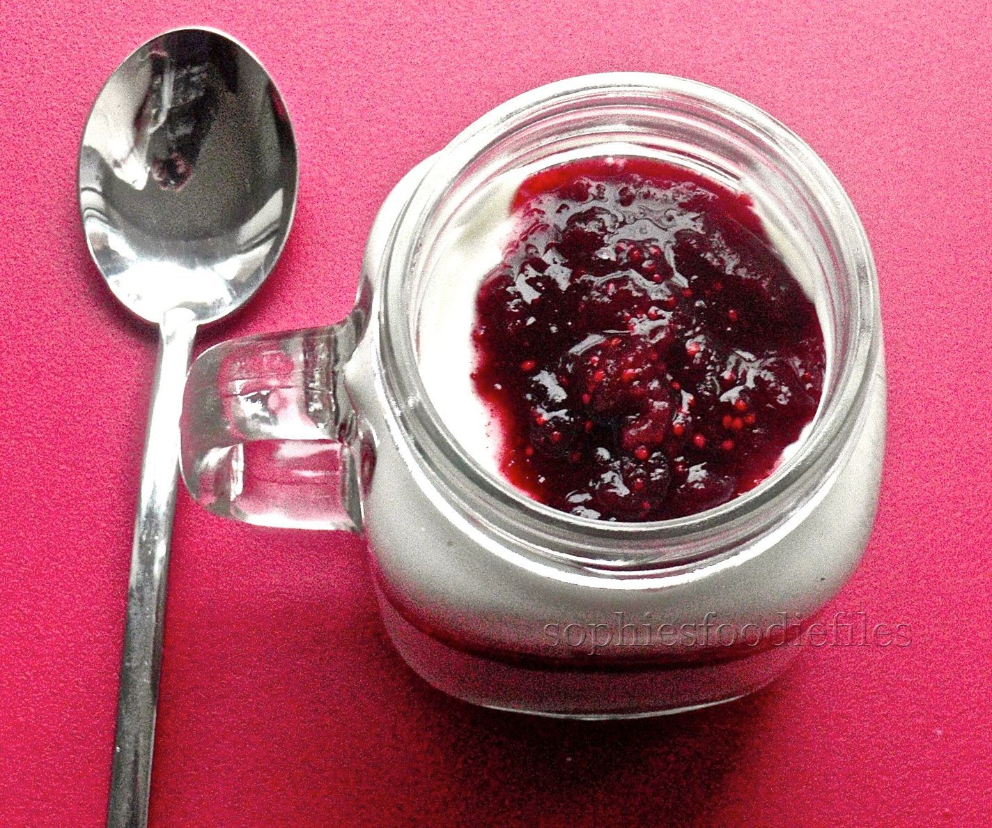 Spiced Cranberry Breakfast Parfait!