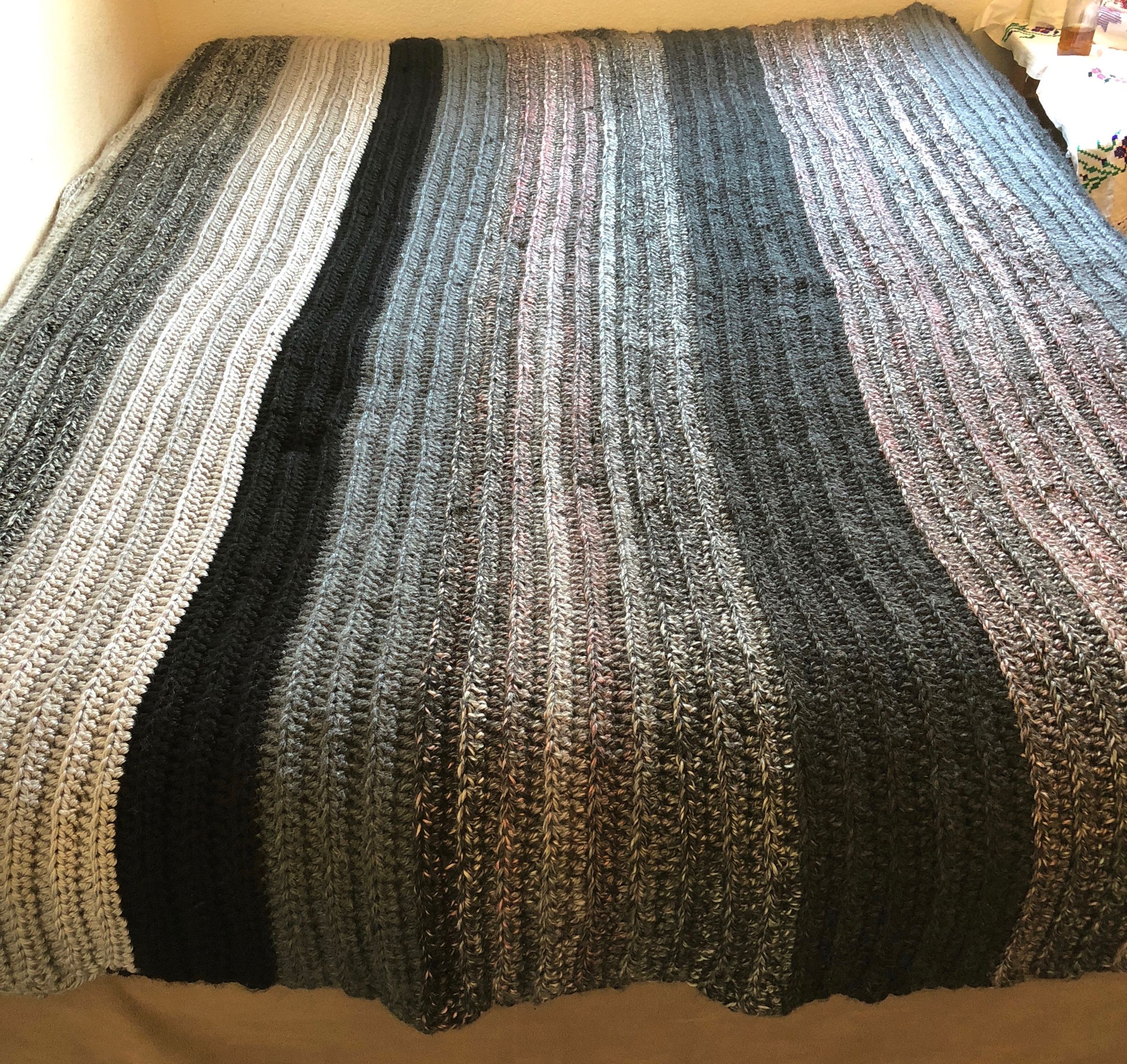 Crocheting a Blanket 4 Steps Instructables