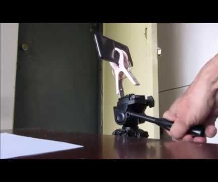 Simple Phone Tripod Mount
