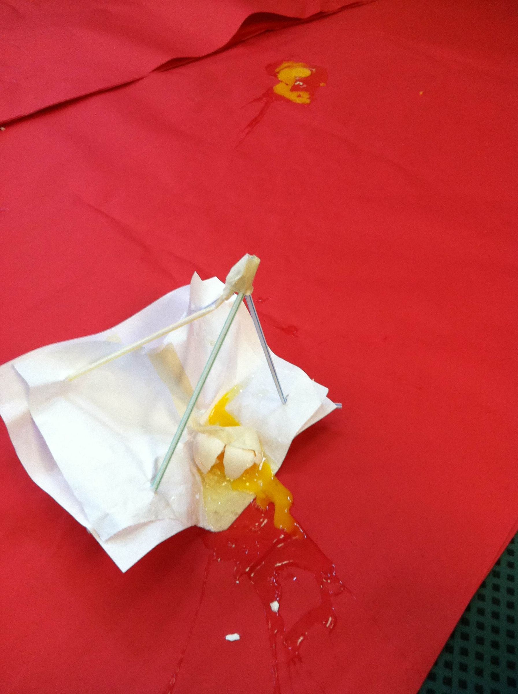 Egg Drop Physics 3 Steps Instructables