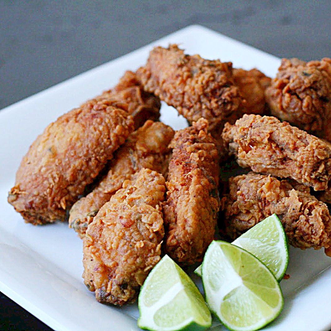 Asian Fried Chicken Wings (dairy and Egg Free)