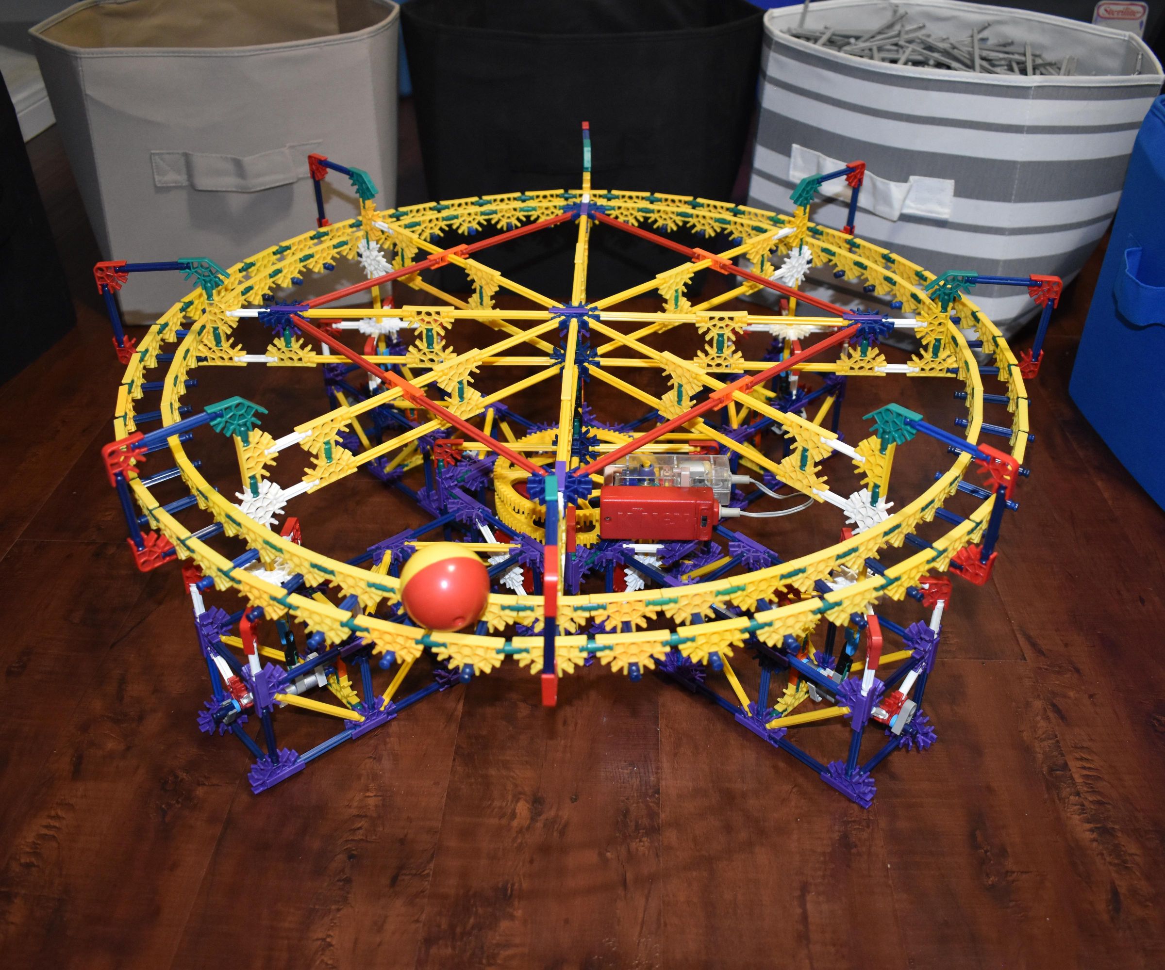 K'nex Circle Ball Machine RE - DONE: Originally Created by I_am_Canadian.