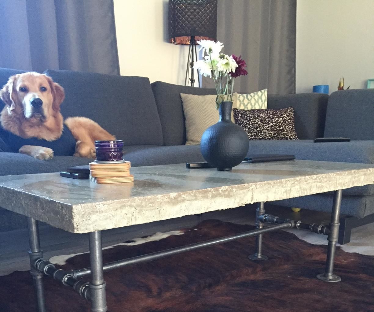 Concrete Coffee Table