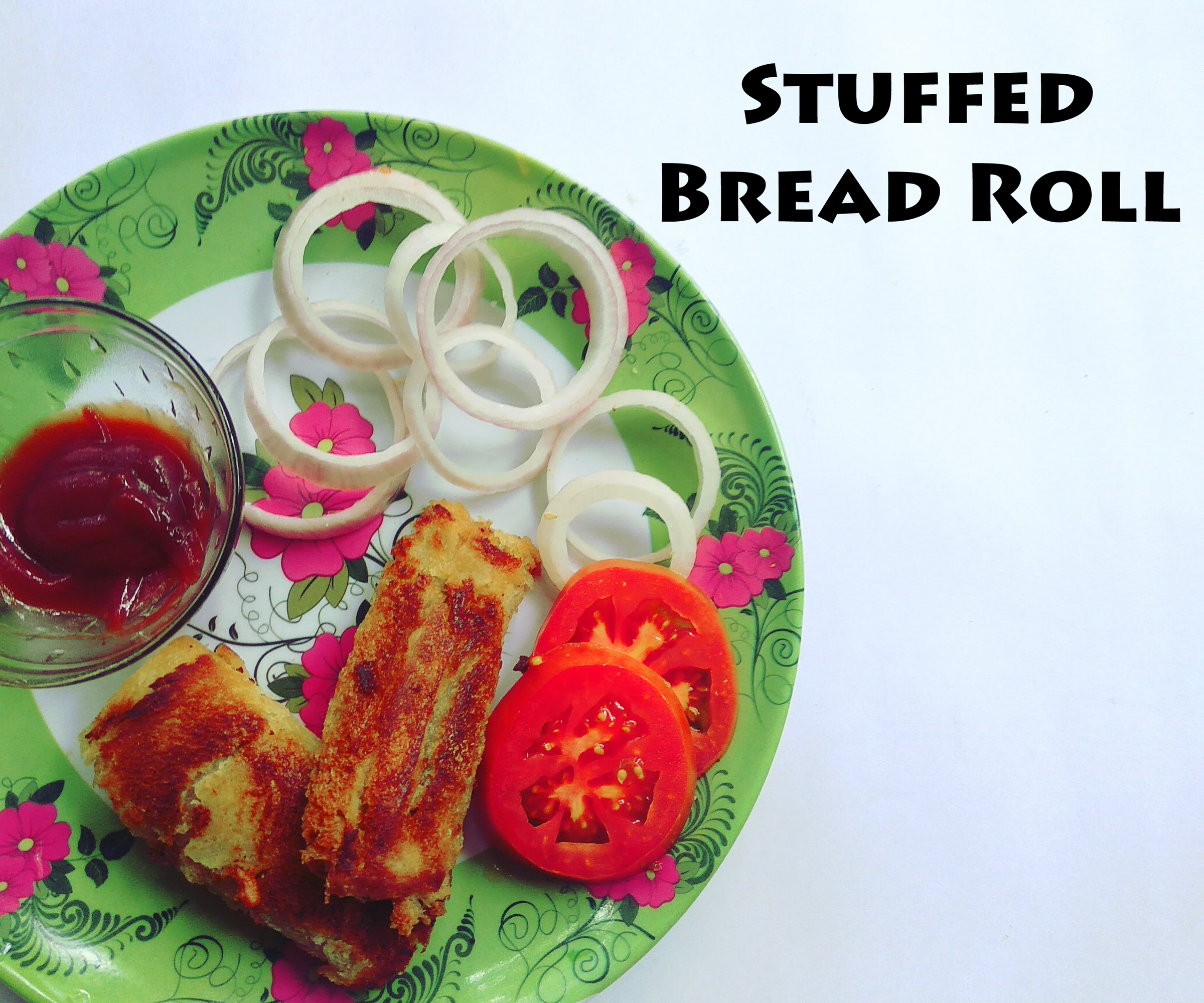 Stuffed Bread Roll - Who's Hungry