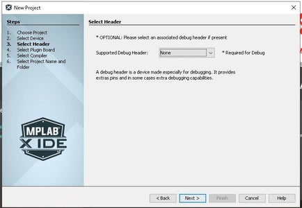 Create MPLAB X IDE Project