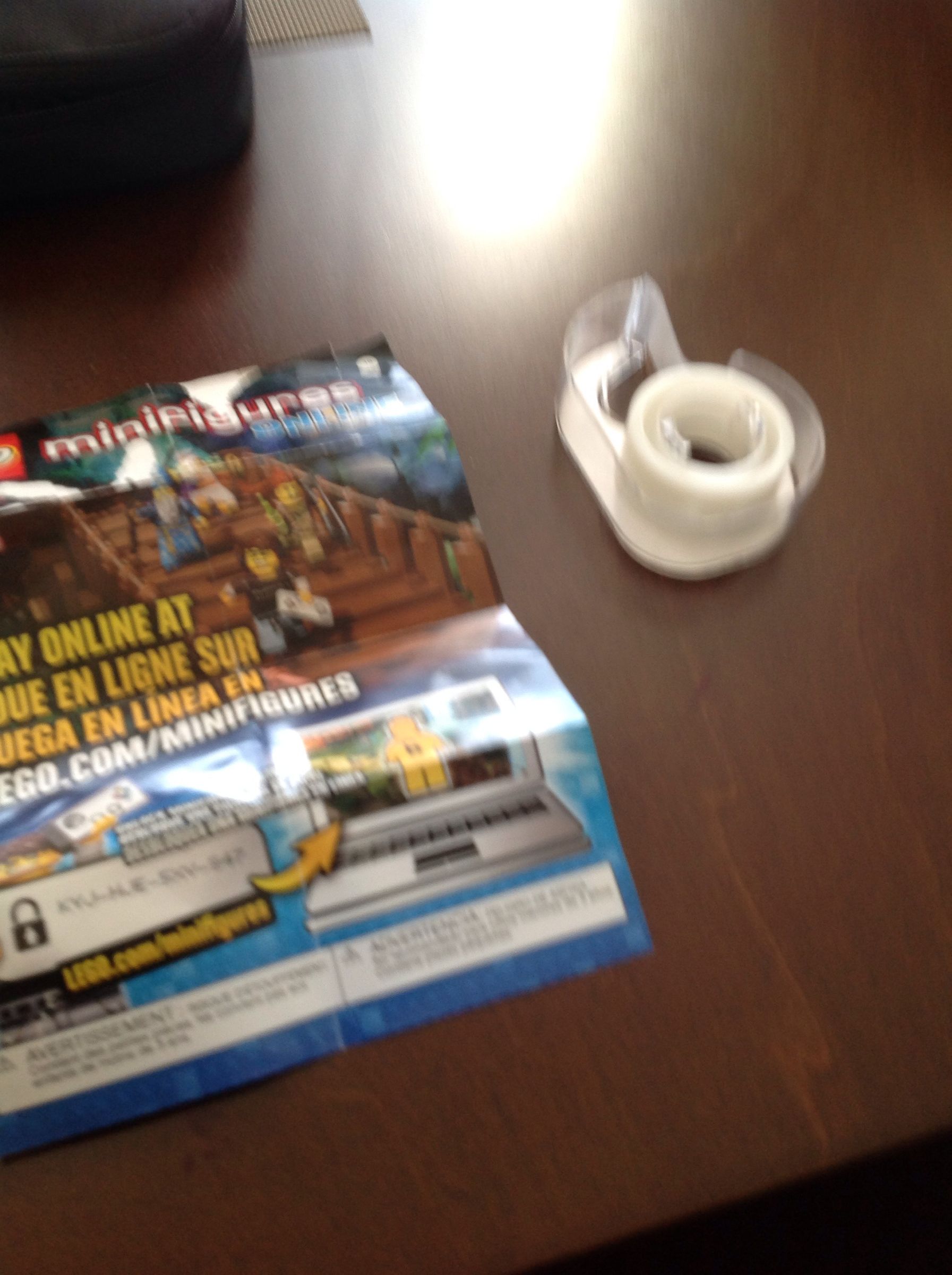 Lego Minifigure Manual Wallet