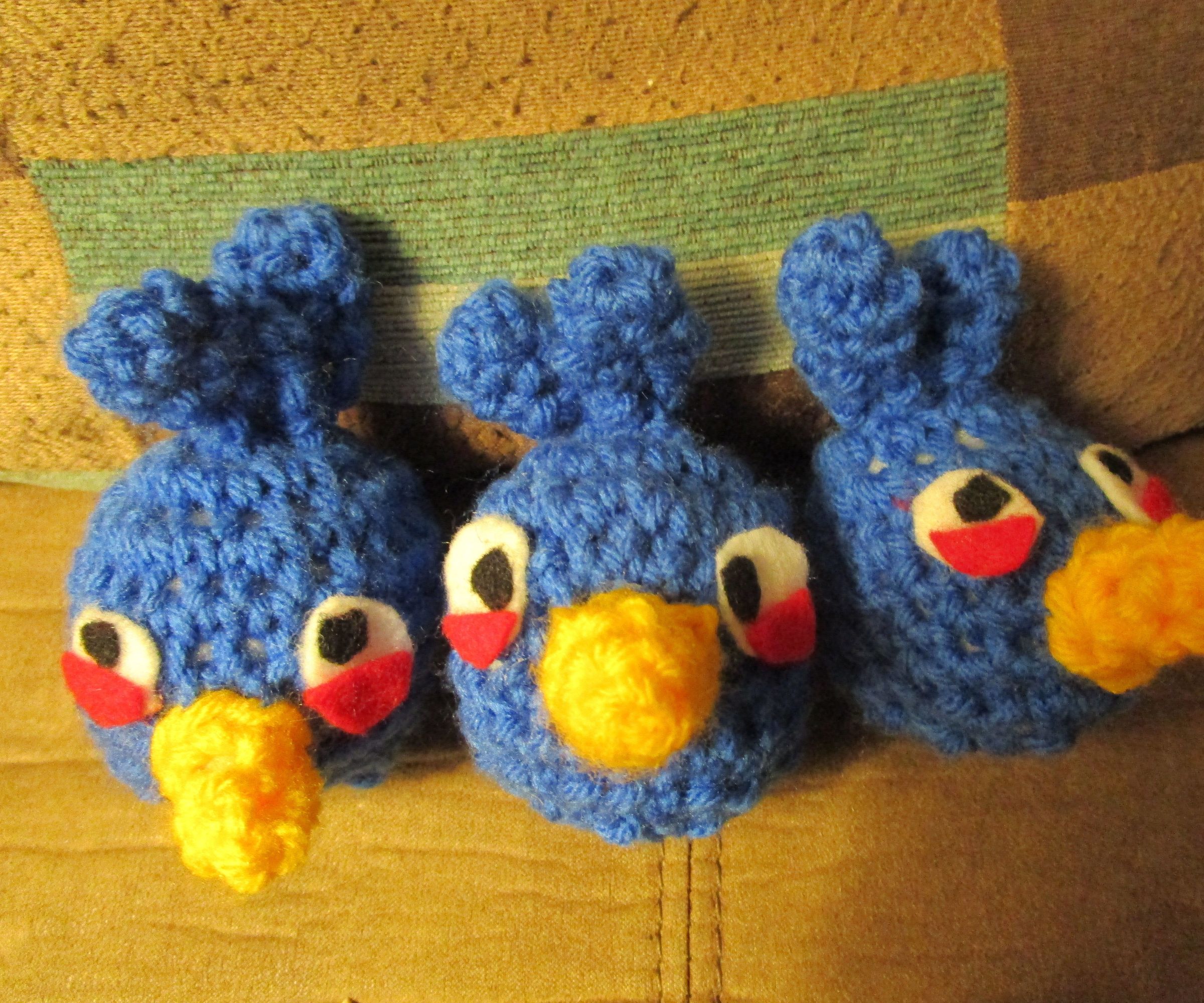 Crochet Angry Birds
