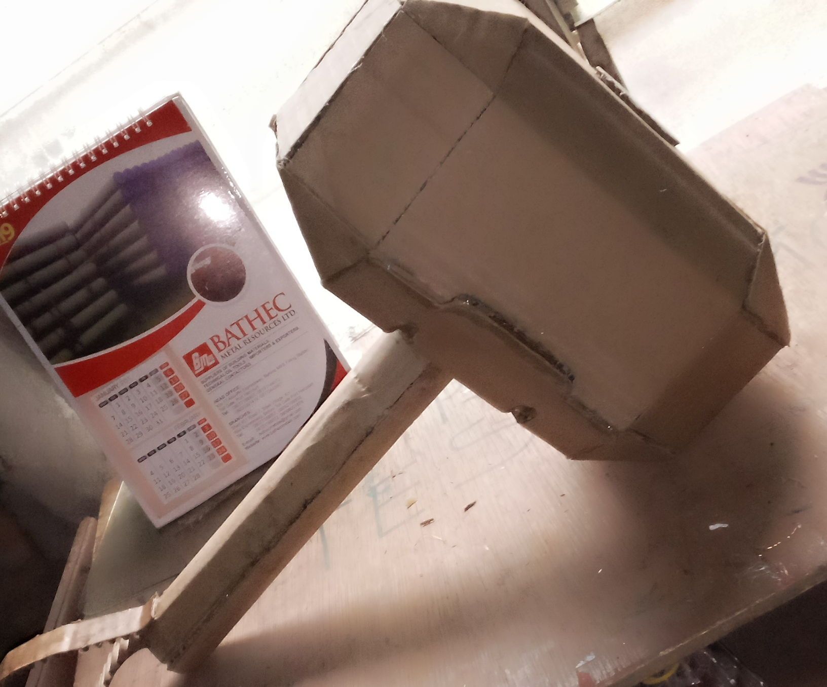 How to Make Cardboard Thor's Mjölnir
