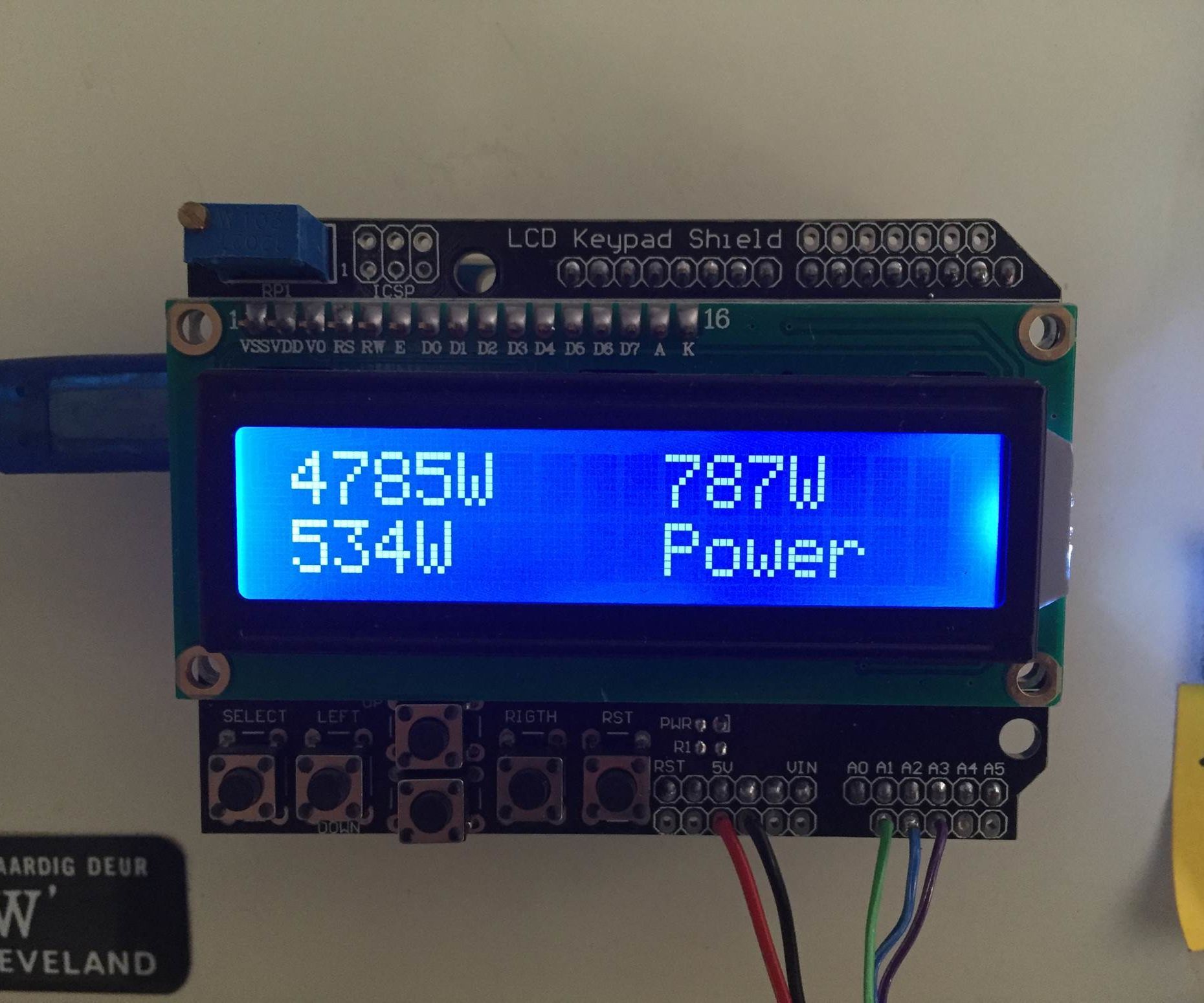 Simple 3 Phase Arduino Energy Meter