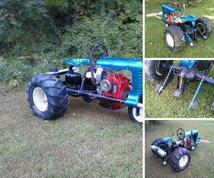 Rebuilding a Copar Panzer Garden Tractor