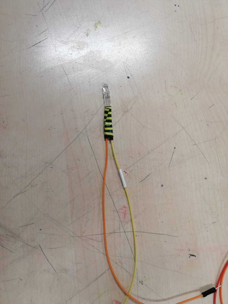 The LEDs and the Buttons