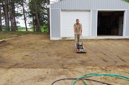 Concrete Forms and Rebar – Our Garage Slab Prep