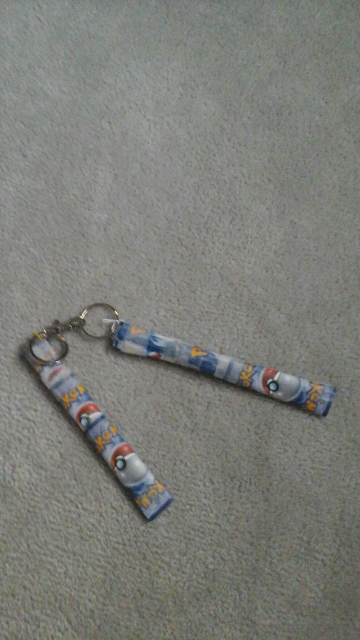 Pokemon Card Nunchucks