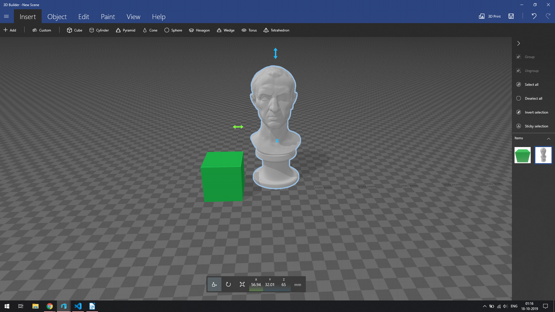 Hollow Illusion 3D Model 7 Steps Instructables