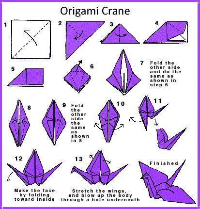 How To Make Origami Crane