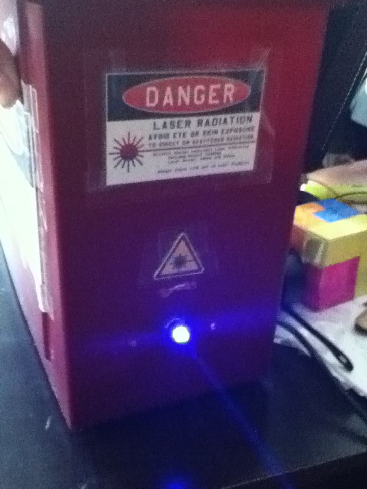 How to Make a Burning 1-2W 445nm Blue Laser