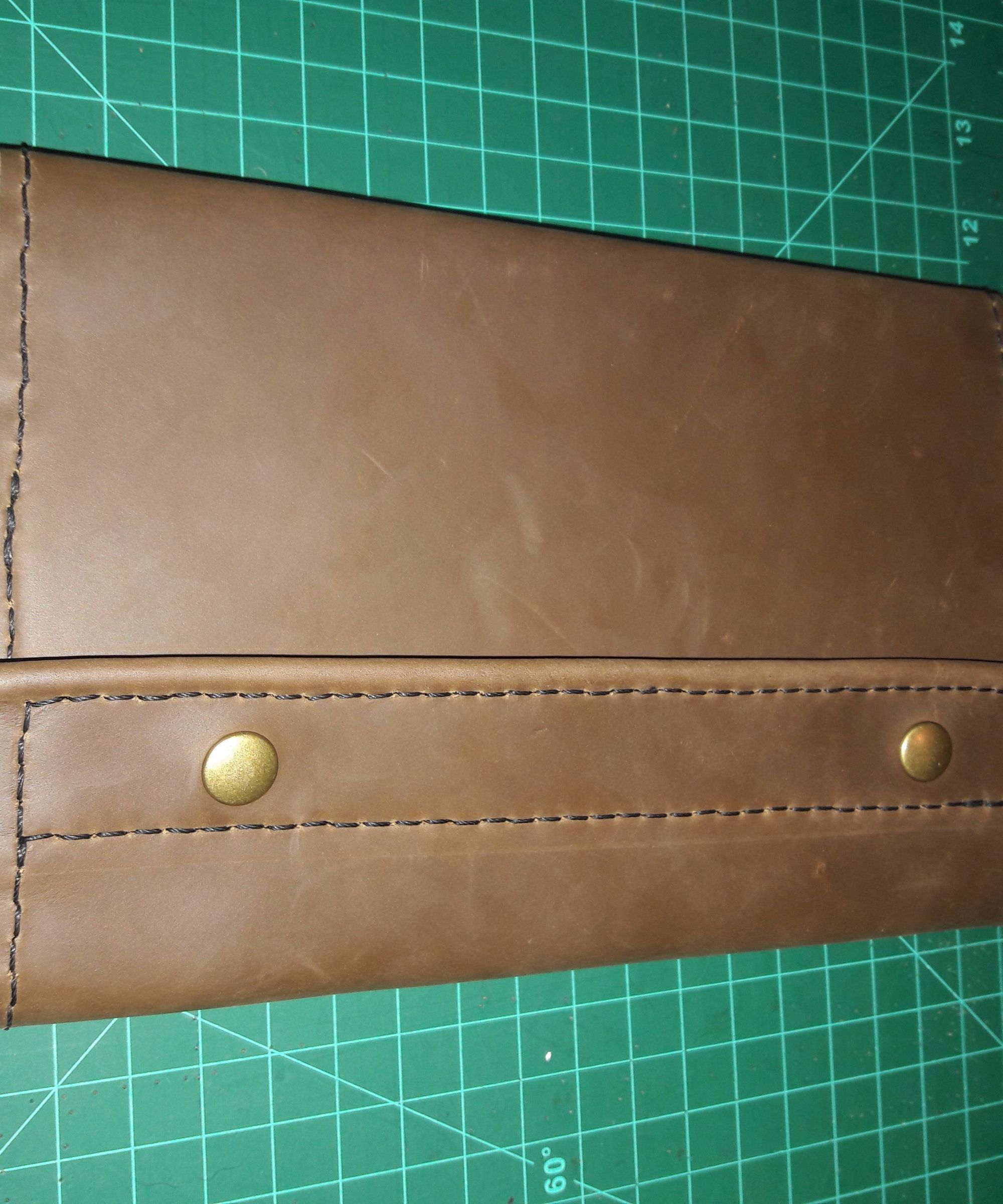 Leather Moleskine Journal Cover