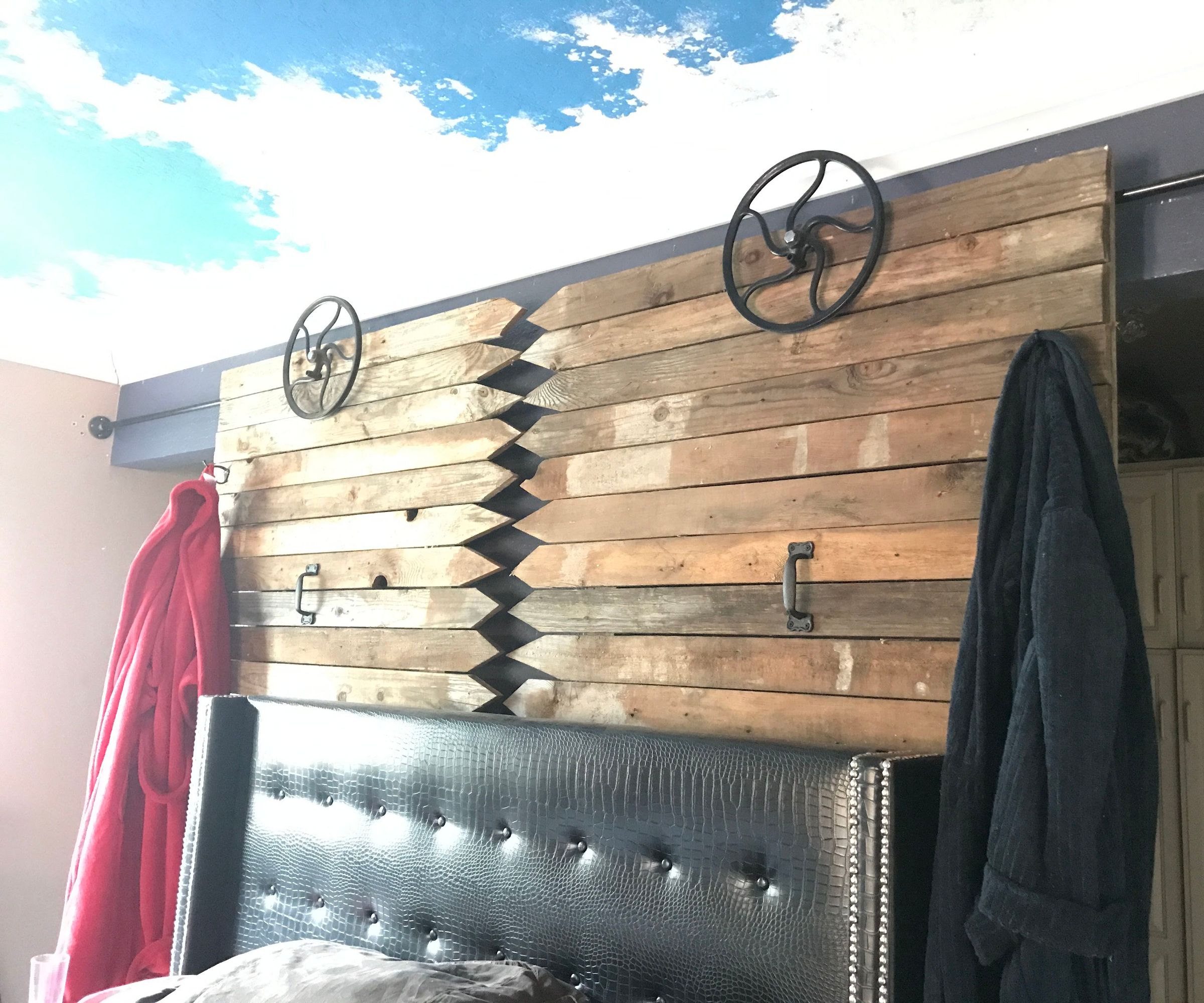 Barn Doors Out of Up Cycled Picket Fence
