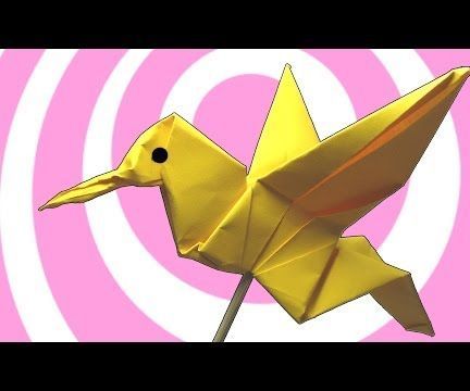 Origami Hummingbird