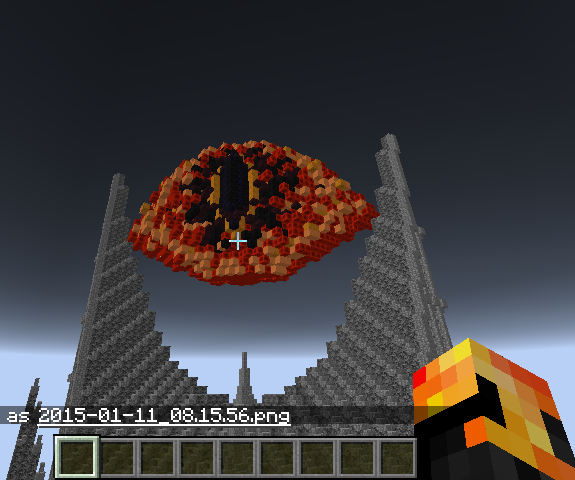 Minecraft Eye of Sauron