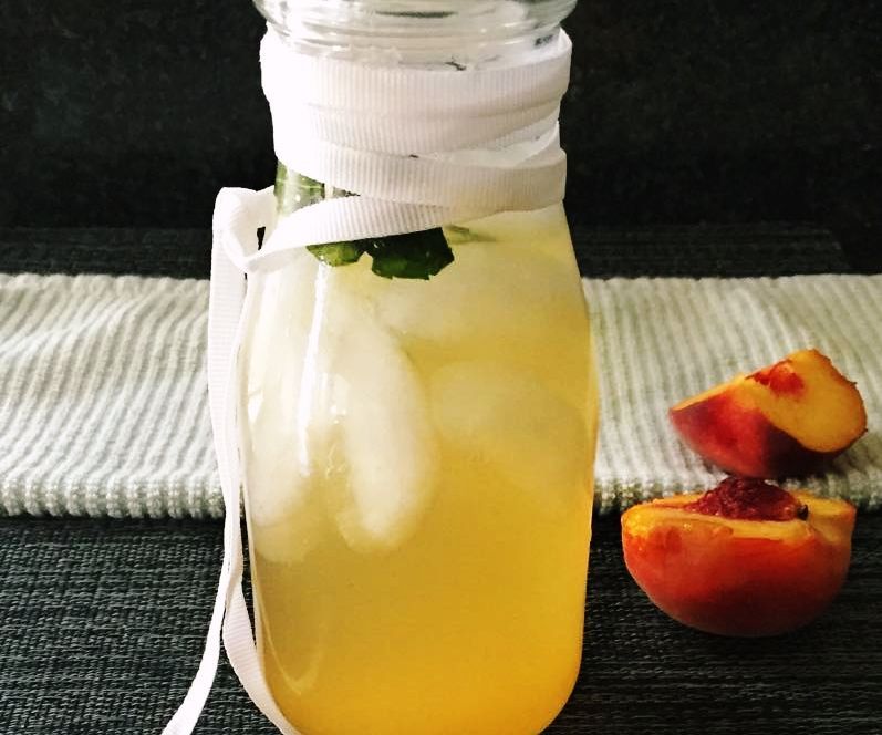 Peach Lemonade Iced Tea