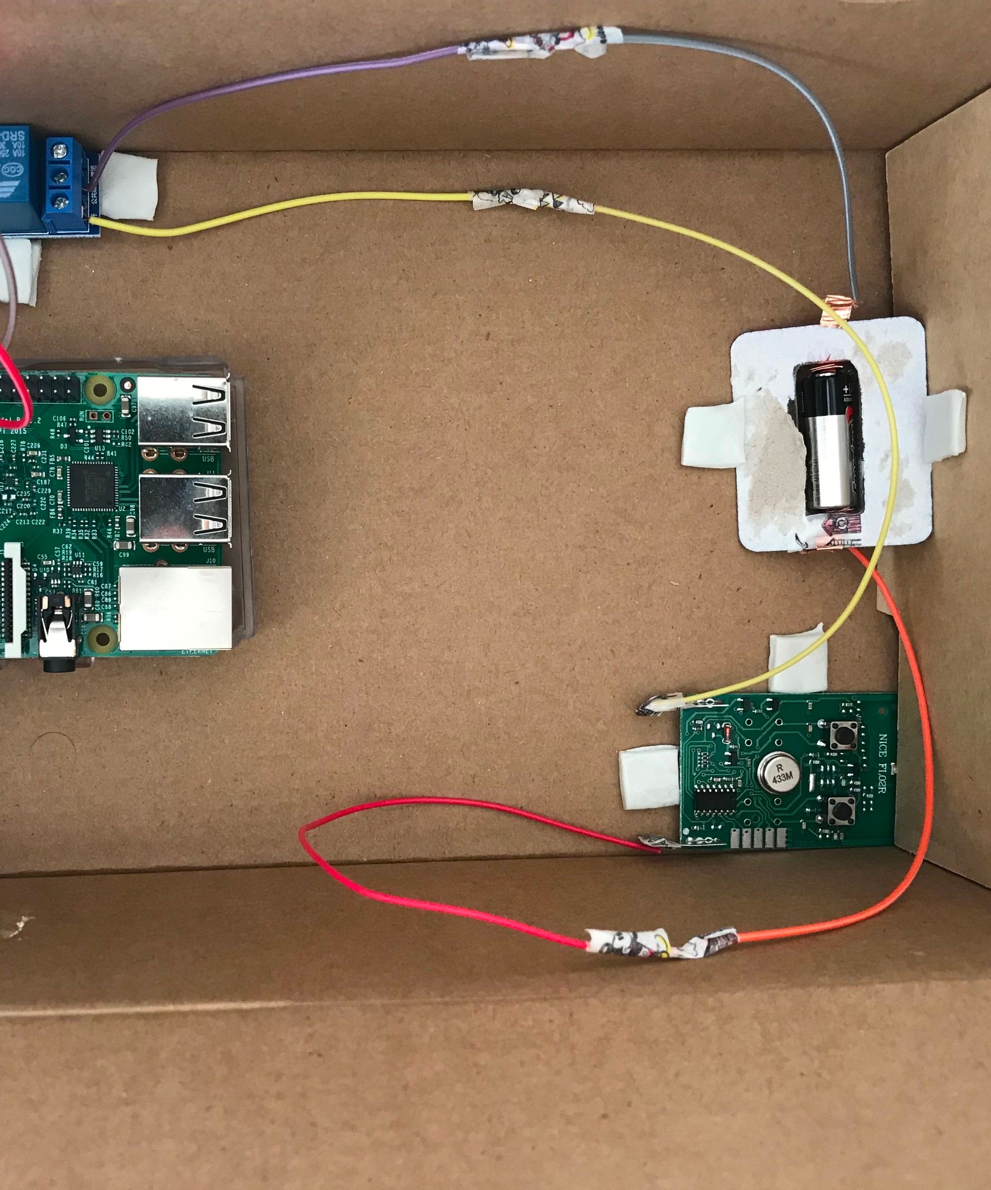 Wifi Enabled Nice Flor-s Garage Remote