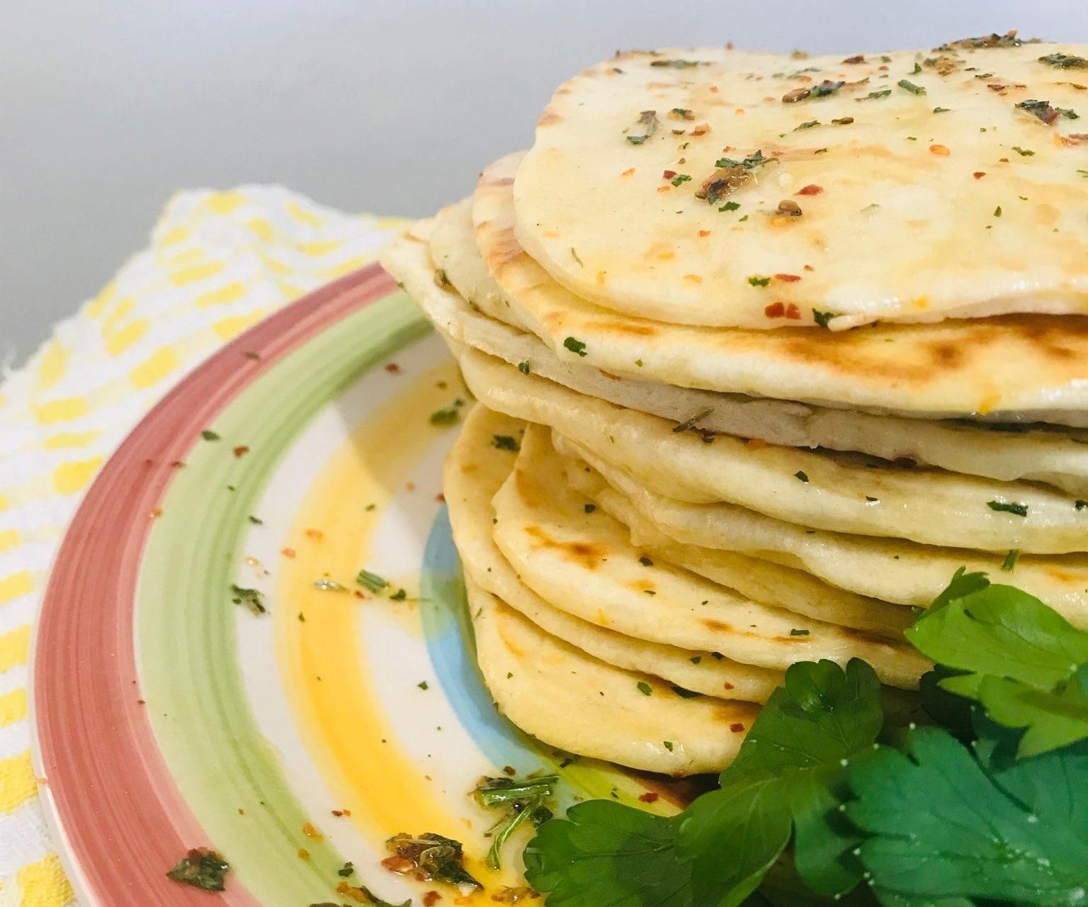 No Oven-Turkish Flat Bread