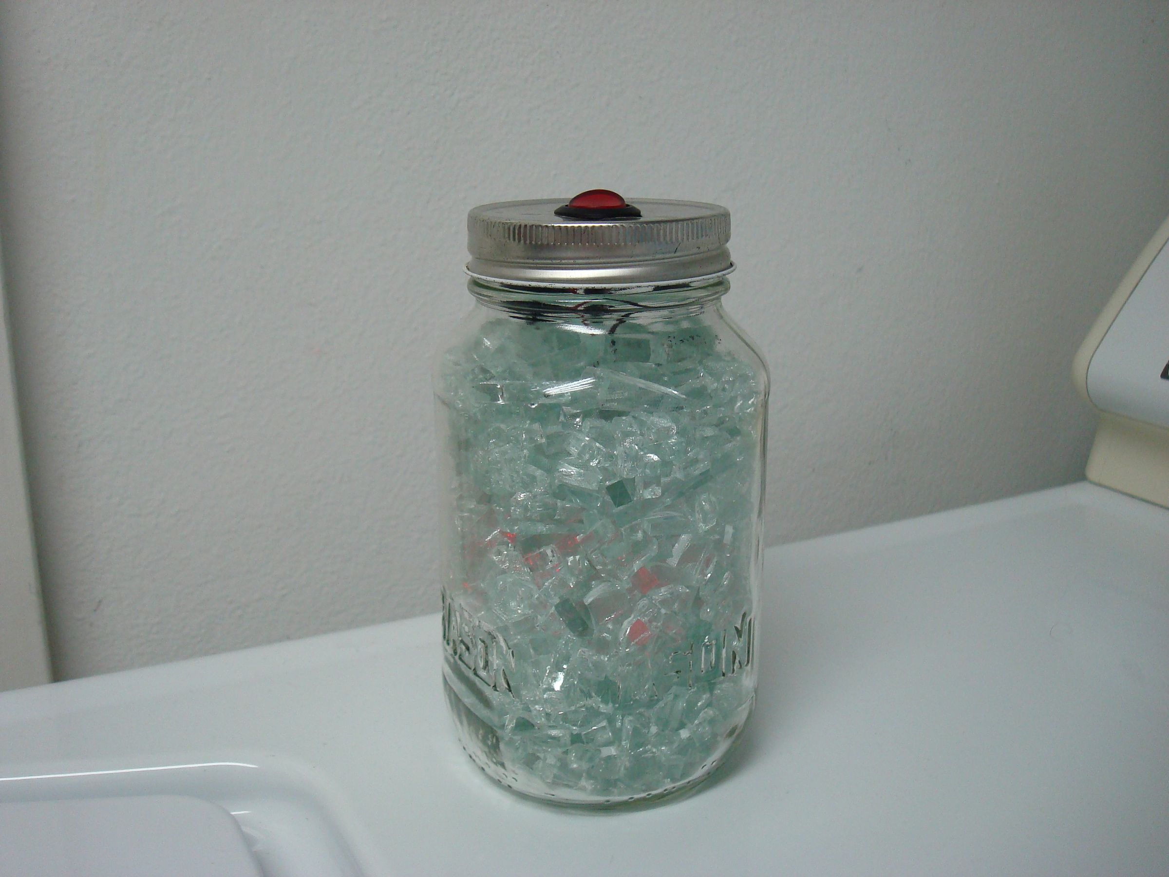 Make a Nightlight From Broken Glass