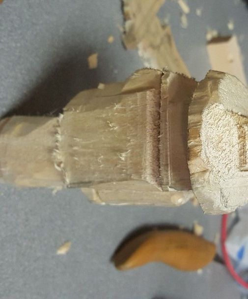 My First Woodcarving:Woody the Adventurer